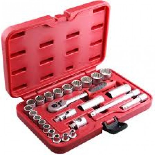 Jogo de Soquetes Multi lock 25pçs